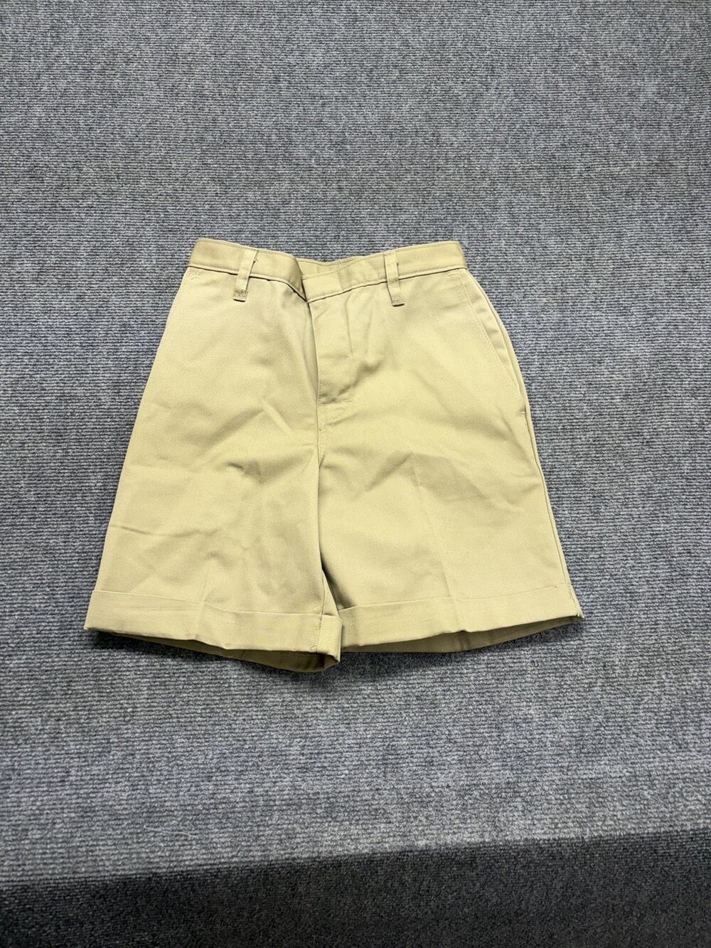 Dickies Khaki Shorts Boys Size 12R Tan Chinos NWT
